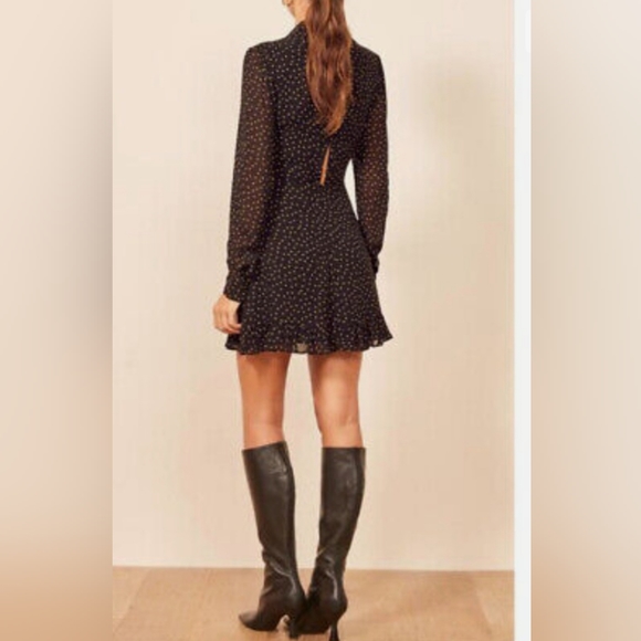 Reformation Lady Dot Dress - Picture 5 of 6